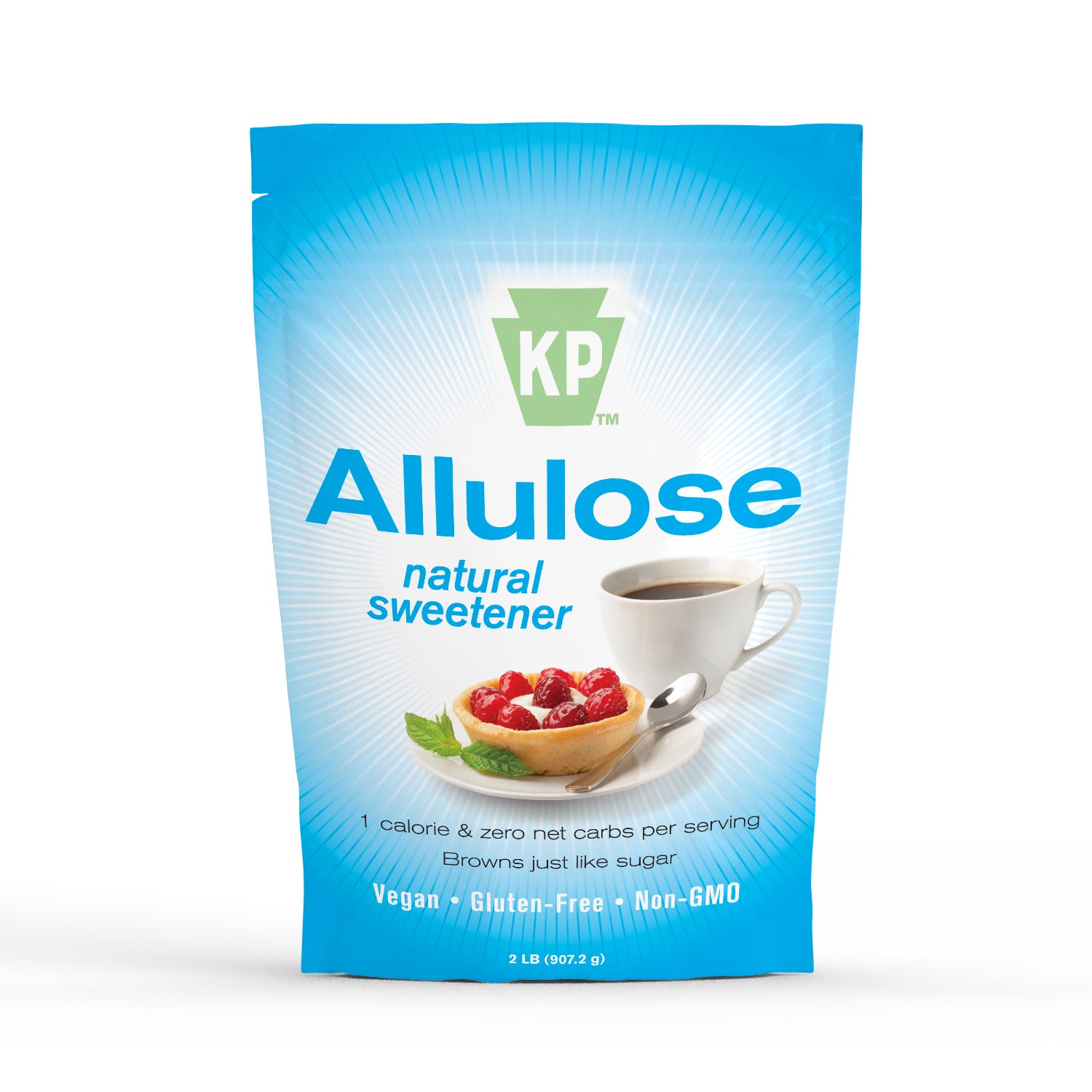 Keystone Pantry Allulose Powder 2lb Bag Low-Calorie Sugar Substitute With FREE $14.99 CookBook