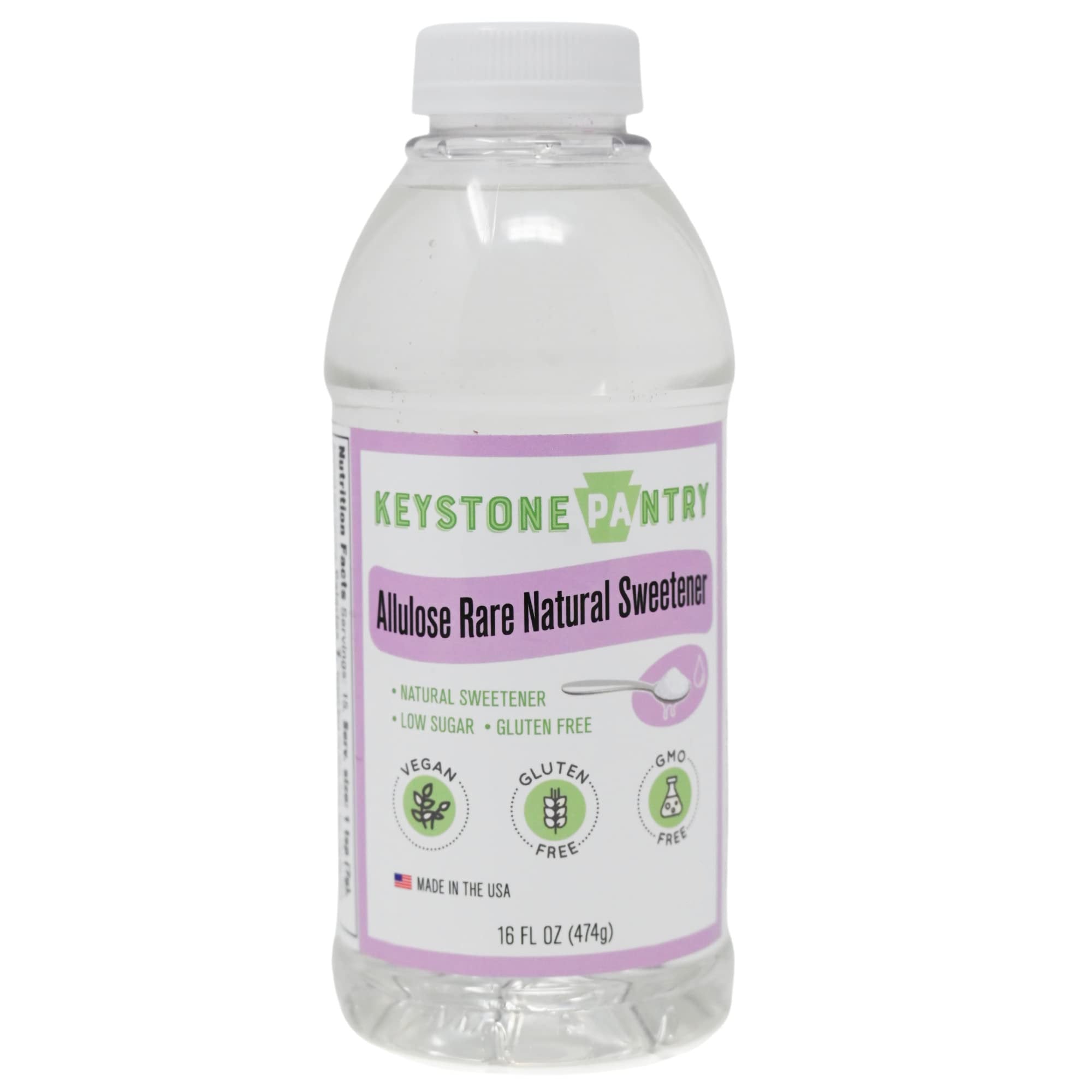 Keystone Pantry Allulose Rare Natural Sweetener 1 pint Vegan Friendly