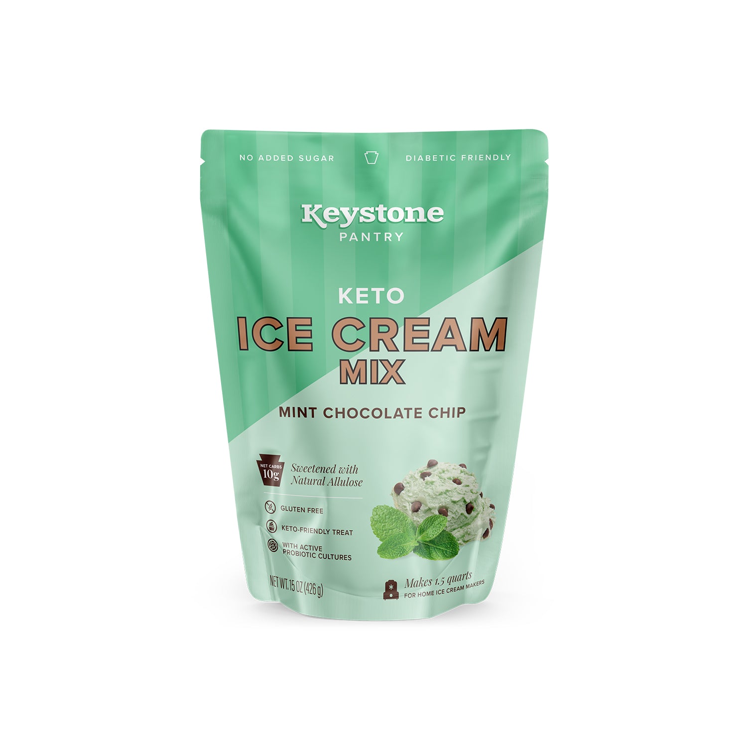 Keto Friendly Kosher Dairy Diabetic Friendly Gluten Free Ice Cream Mix 
